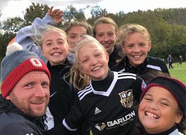 Youth Sports - girls closeup Youth Sports - girls closeup